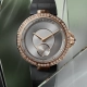 Ura Roger Dubuis Excalibur Lady of the Lake iz rožnatega zlata z diamanti in sivo številčnico